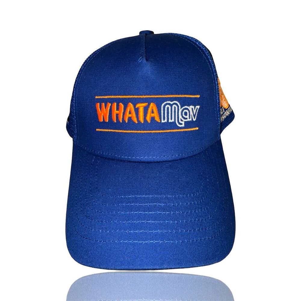 Dallas Mavericks Whataburger WhataMav Trucker Hat Special Edition Blue: NWOT
